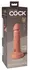 King Cock Elite KCE 6 Dual Density Silicone Model Light 17.8 cm