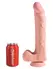 King Cock Plus двуслойно дилдо с вендуза, TPE, 30,5 см