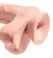 King Cock Plus двуслойно дилдо с вендуза, TPE, 30,5 см