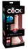 King Cock Plus трислойно дилдо с вендуза, 18,4 см