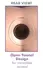 AFE Glass Tunnel Plug Large - Transparent Borosilicate, 10.9 cm