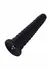 Hismith KlicLok Dildo 25 cm Premium Silicone Attachment Black