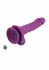 Hismith KlicLok System Attachment 19 cm Premium Silicone Purple