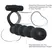 FCR Posable Partner Double Intimate System with Vibro-Bullet, Black