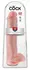 King Cock Model 15 XXL Intimate Machine with Suction Cup 38 cm PVC Black