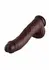 Hismith KlicLok Model 32 cm Premium PVC, Suction Cup, Black