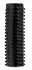 FXTM Pleasure Sleeve Dark - Flexible Textured Intimate Enhancer 13.9 cm