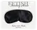 Fifty Shades Satin Love Mask Black - Soft Padded Eye Cover, One Size