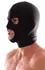 FFS Spandex Flexible 3-Opening Hood Mask Black Unisex