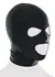 FFS Spandex Flexible 3-Opening Hood Mask Black Unisex