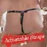 Fetish Fantasy Elite 7” Silicone Hollow System Adjustable Strap-On Black