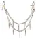 FFS Rock Hard Adjustable Nipple Clamps with Metal Chain 31cm