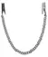 FFS Adjustable Nipple Chain Clips Silver - Metal Fashion Accessory 29.2 cm