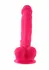 Hismith KlicLok 21 cm Silicone Attachment Pink with Suction Base