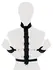 FFS Fantasy Black Adjustable Harness System with D-Rings