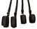 FFS Bed Bindings Restraint Kit - Adjustable Full-Body System Black
