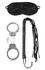 FFS Lover's Fantasy Kit Beginner Bondage Set with Handcuffs & Blindfold