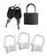 FCR Extreme Silicone Chastity System Adjustable 9.5cm Black