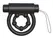 FCR RC Performance Pro Silicone Dual Ring with Remote 10 Modes Black