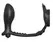 FCR Rock Hard Dual Function Silicone Intimate System Black 4 cm
