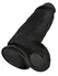King Cock Chubby Dark Anatomical Model with Suction Cup 22.9 cm
