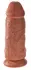 King Cock Chubby Tan - Anatomical Model with Suction Cup 22.9cm