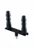 Hismith Double Vac-U-Lock Adapter - Dual Attachment System, Silver