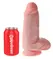 King Cock Chubby Light Anatomical Model with Suction Cup 22.9cm PVC