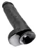 King Cock 28 cm Anatomical Model with Suction Cup Dark PVC