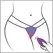 Fifty Shades of Grey Petite Panty Set with Remote-Control Bullet, Black