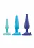 b-Vibe Anal Training Kit 3pcs Silicone Progressive Set