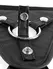 Perfect Fit FFS Adjustable Vinyl Harness with Multiple Rings, Black