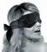 Sportsheets FFSLE Satin Eye Mask Black - Soft Adjustable Blindfold