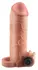 Pipedream FX Real Feel Extension 2.5cm Vibrating Sleeve TPE Light
