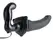 FFS Deluxe Penetrix Dual-Ended Vibrating Strap-On System, Black, PVC