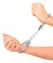 FFS Metal Handcuffs Silver Adjustable with Safety Quick-Release 9.6cm