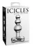 Pipedream Icicles No. 47 Clear Glass Plug 10.5cm Hypoallergenic