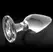 Pipedream Icicles No. 26 Glass Plug Clear, 11 cm, Hypoallergenic