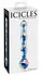 Pipedream Icicles No. 8 Glass Intimate Massager Clear/Blue 17.5cm
