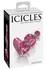 Pipedream Icicles No. 75 Pink Glass Plug - Handcrafted, Hypoallergenic, 9.5 cm