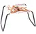 FFS The Incredible Positioning Stool Transparent 60x38x43 cm Max 135 kg