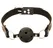 FFS Black Adjustable Breathable Ball System with Imitation Leather Strap