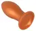 ANOS Soft XL Silicone Plug with Suction Cup, 16 cm, Black