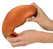 ANOS Soft XL Silicone Plug with Suction Cup, 16 cm, Black