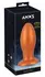 ANOS Soft XL Cone-Shaped Intimate Plug with Suction Base 16 cm Black