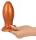 ANOS Soft XL Cone-Shaped Intimate Plug with Suction Base 16 cm Black