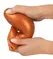 ANOS Soft XL Cone-Shaped Intimate Plug with Suction Base 16 cm Black