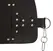 You2Toys Adjustable Leather Support Swing with Chains, Black, Max 75x49cm