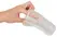 Stroker Pocket Intimate Machine Speed Transparent, Compact 13 cm TPE