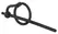 You2Toys Silicone Urethral System with Removable Stopper 12.7 cm Black